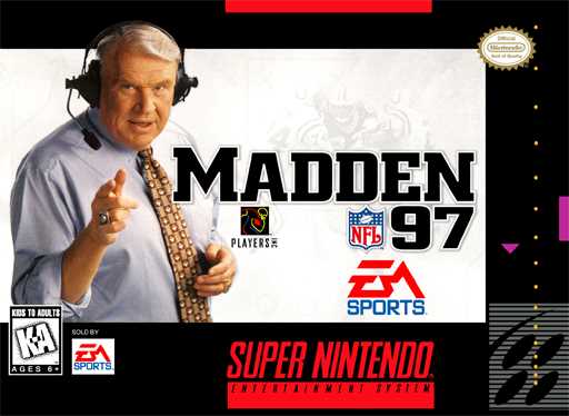 Madden NFL 97  Snes